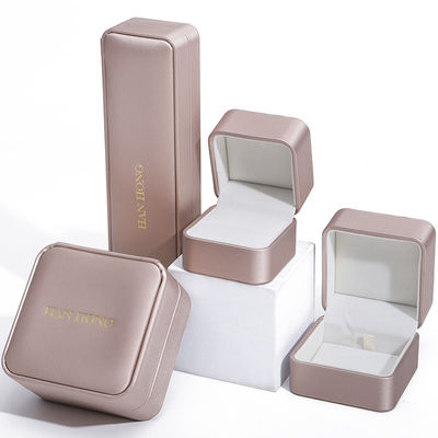 購入 シャンパン ゴールド PU 革 宝石 包装 箱 贅沢 サイズ カスタマイズ online manufacture