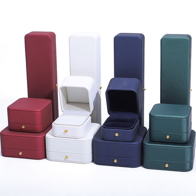 最新デザイン 宝石 包装箱 オーダーメイド ロゴ イヤリング 指輪 ネックレス