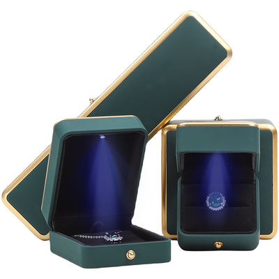 購入 メーカー長方形LED宝石箱 環保 腕輪 ネックレス イヤリング リング 梱包 online manufacture