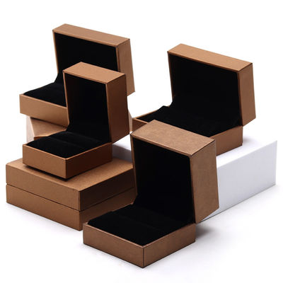 カスタムロゴ 飾り紙箱 イヤリング ネックレス ペンダントリング 9x9x3cm