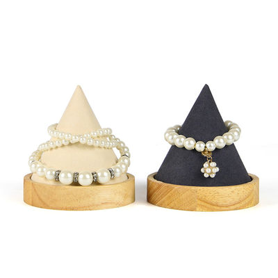 購入 木製コーン形宝石展示 ストンド ブレスレット ブレスレット 時計展 online manufacture