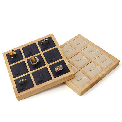 3×3 多細胞 固木 宝石 展示 トレイ 耳輪 スタッド 展示