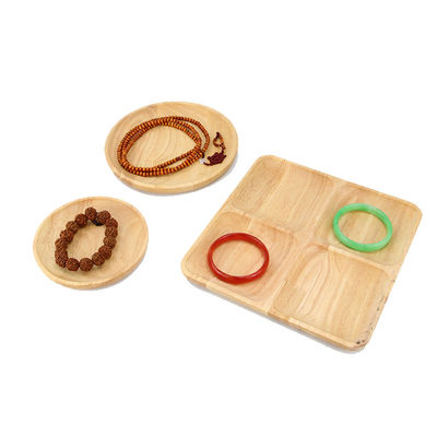 購入 多形 宝石 展示皿 木製 ブレスレット 展示 トレイ online manufacture