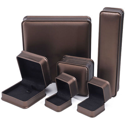 購入 カフェ 弧形 PU 革 宝石 箱 ペンダント 耳環 包装 online manufacture