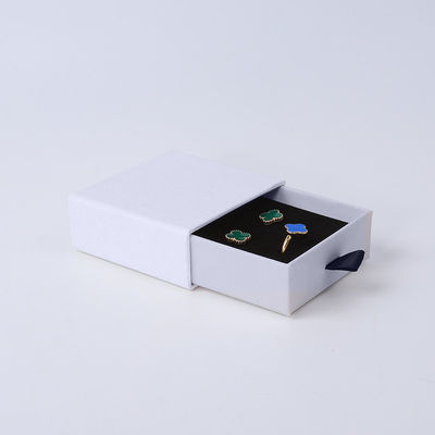 卸売製造 エコフレンドリー 高品質 ギフト 宝石箱 パーソナライズ オーダーメイド リング ネックレス イヤリング ブレスレット 包装 白紙紙 引き出し 宝石箱 ロゴ付き