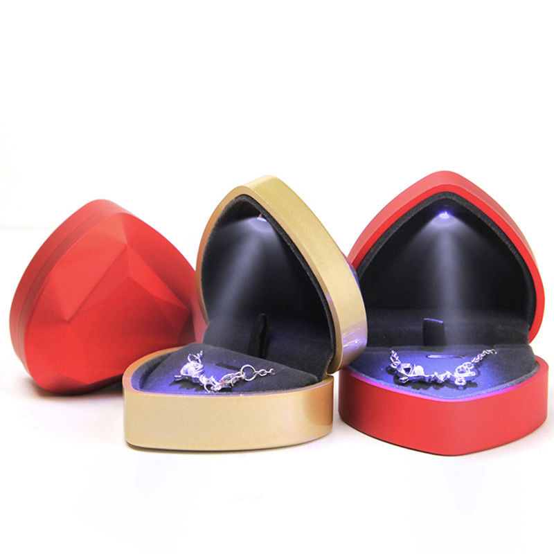 オーダーメイドサイズ LED リング ネックレス イヤリングとブレスレットのためのプラスチックジュエリーパッケージ