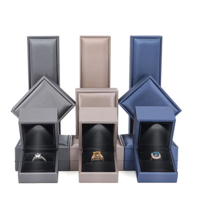 パーソナライズされたハンホングロゴ LED宝石箱 豪華偽革パーソナライズされたパッケージング